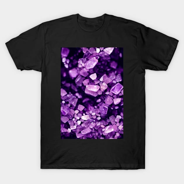 Jewel Pattern - Violet Amethyst, for a bit of luxury in your life! #8 T-Shirt by Endless-Designs